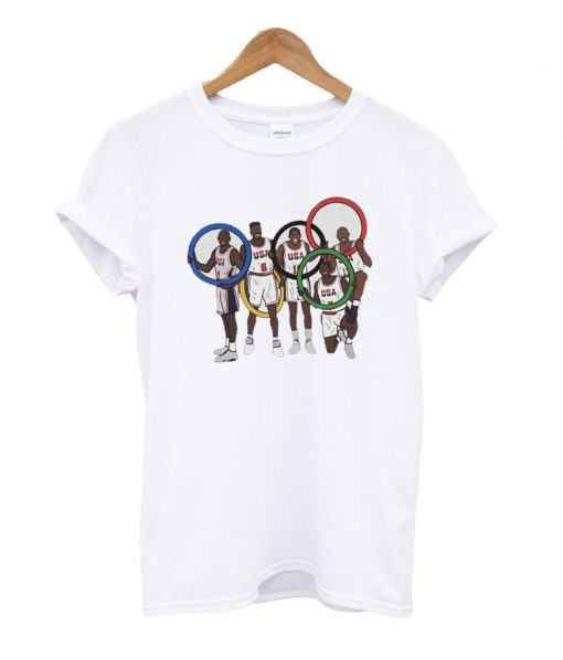 1992 USA Olympic Dream Team T Shirt
