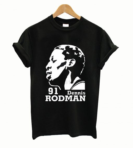 Dennis Rodman 91 Tshirt