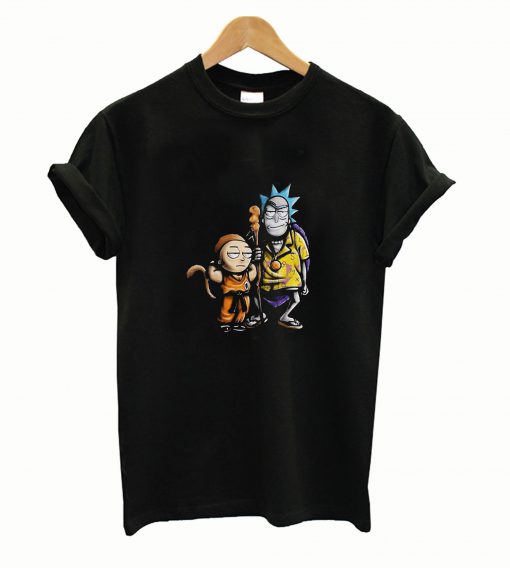 Rick and Morty Dragon Ball Z T shirt