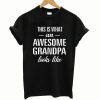 Awesome Grandpa T Shirt
