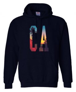 California Logo 'CA' Hoodie