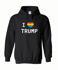 LGBT I Love Trump 2020 Hoodie