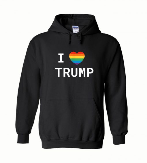 LGBT I Love Trump 2020 Hoodie