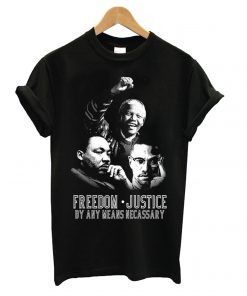 Mandela Martin Luther King Malcolm X T-shirt