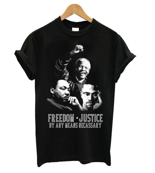 Mandela Martin Luther King Malcolm X T-shirt