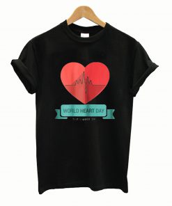 World Heart Day Tee Shirt