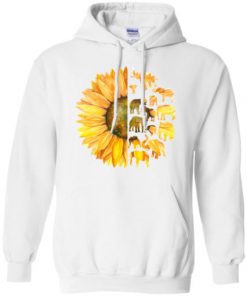 Elephant Sunflower Hoodie