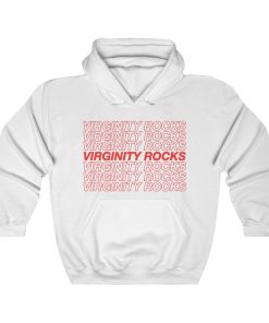 Vintage Virginity Rocks Hoodie