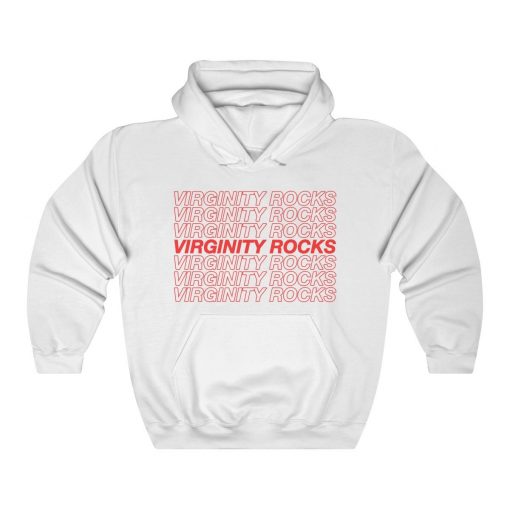Vintage Virginity Rocks Hoodie