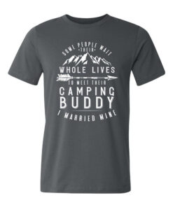 camping buddy T-shirt