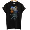 Astronaut Space Spaceman Moon Mars Planets T-Shirt