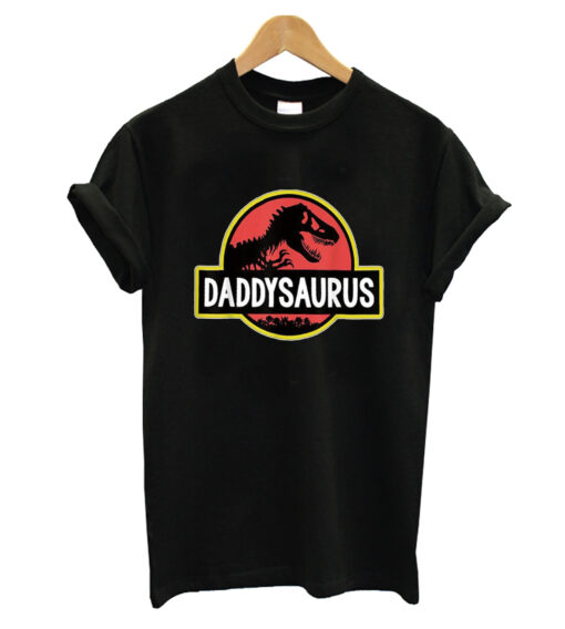 Daddysaurus Fathers Day Gift T- Shirt
