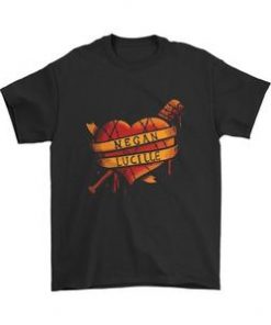 Bloody Love Walking Dead Negan Lucille T-shirt