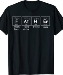Father in Periodic Table T-shirt
