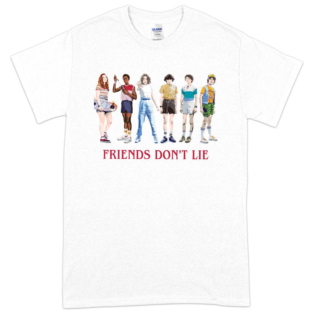 Stranger Things Friends Dont Lie T Shirt Stranger Things 3407