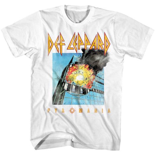 Def Leppard Pyromania Album Cover T-shirt