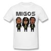 Hip Hop MIGOS Band Cartoon T-shirt