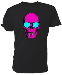 Emo Purple Skull T-shirt