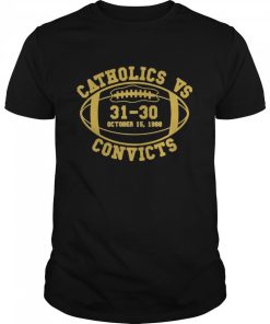 Catholics vs Convicts 1988 T-shirt
