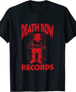 Death Row Record black T-shirt
