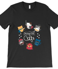 Dungeons And Cats T-shirt