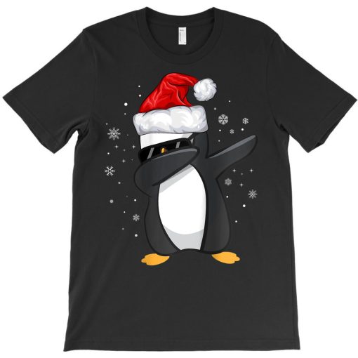 Dabbing Penguin Xmas T-shirt
