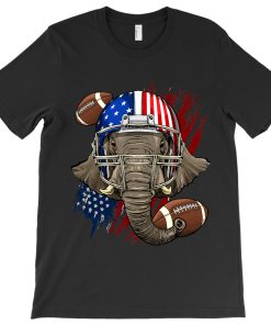 Elephant American Football T-shirt