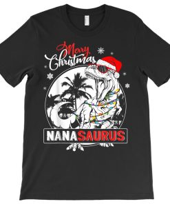 Merry Xmas Nanasaurus T-shirt