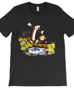 Calvin and Hobbes Exploring T-shirt