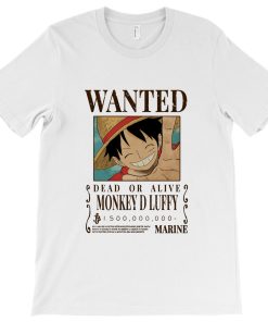 Luffy Wanted T-shirt