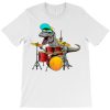 Dino Drummer T-shirt