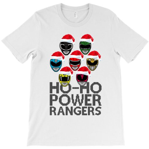 Ho Ho Power Rangers T-shirt